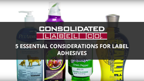 Important considerations for label adhesives video