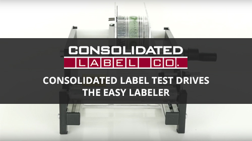 Easy Labeler labeling machine video