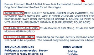Featured image dog food label requirements