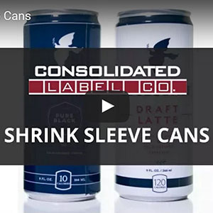 Shrink sleeving cans video thumbnail
