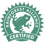 rainforest alliance certified food label symbol