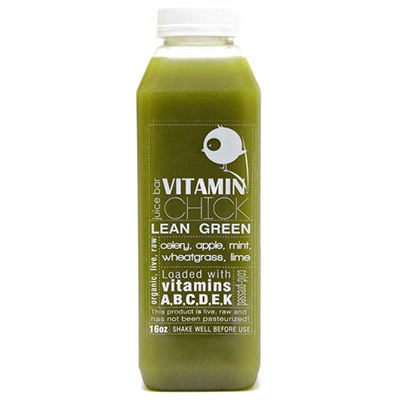 Green Juice Label