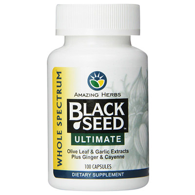 Black Seed Supplement Label