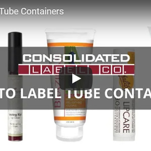 Tube container label tips video thumbnail