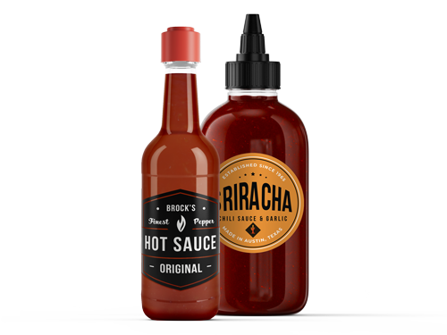 Custom Hot Sauce Labels