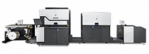 digital printing press for custom labels