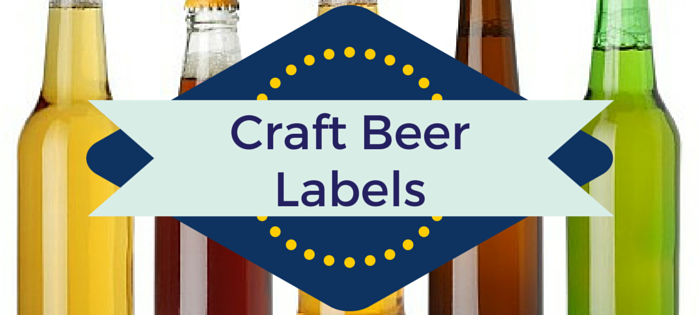 Craft Beer Label Materials Graphic